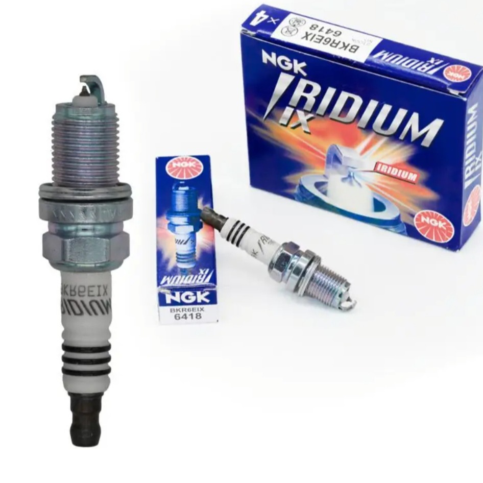 &rlm;شمع ایریدیوم سوزنی پایه کوتاه جعبه آبی انجیکا ژاپن IX 6418